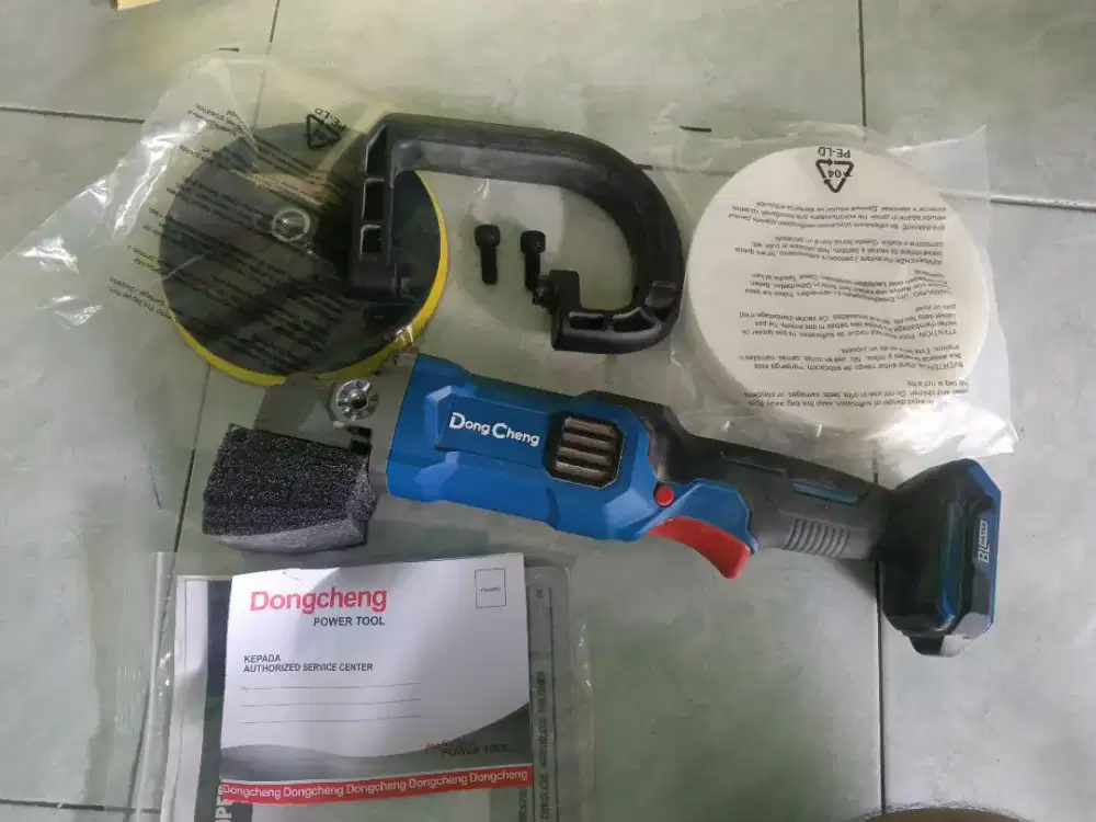 Dong Cheng DCSP02-180 Brushless Polisher (Second) Tanpa BATERAI