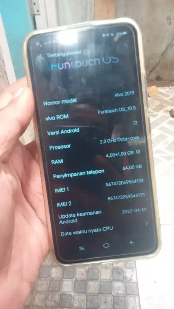 Vivo Y30i Ram 4+1/64