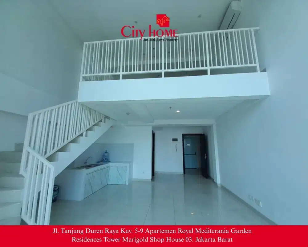 Dijual Cepat Apartemen Neo Soho Residences Unfurnished - Unit Luas