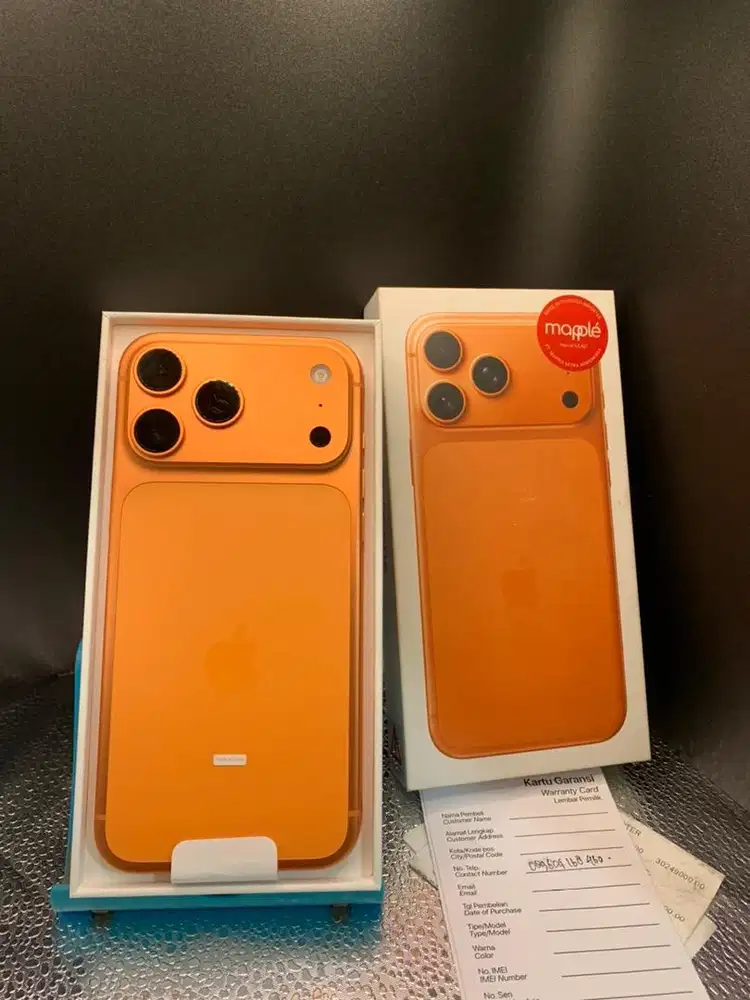 Iphone 17 pro max mappel