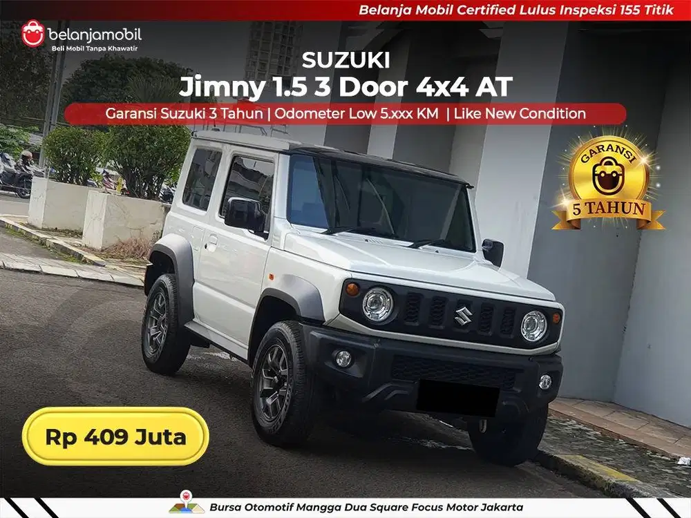 [ LOW KM 5RB ] Suzuki Jimny 1.5 3 Door 4x4 AT 2025 2026