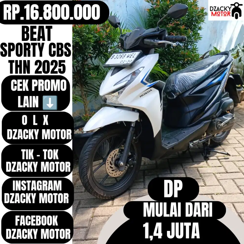 BEAT SPORTY CBS 2025 SECOND LIKE NEW