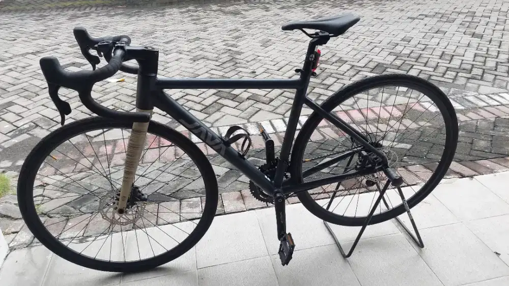 Road Bike JAVA RAPIDA 2x7 Speed - Rem Hidrolik, Frame Alloy
