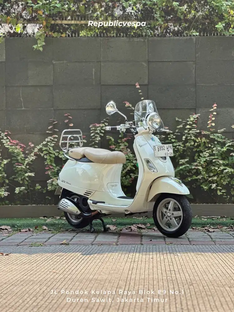 PIAGGIO VESPA LX150 3V IE TH 2016 WARNA PUTIH