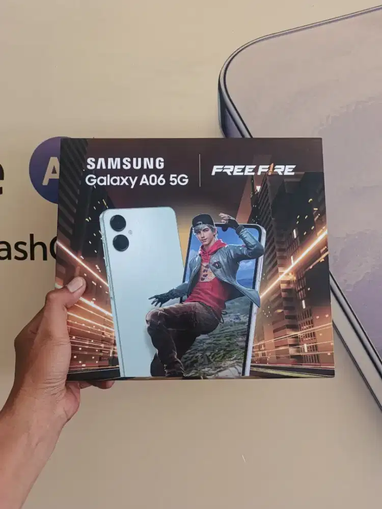 [ Fast respon WA ] Samsung Galaxy A06 5G Free Fire 6/129 Garansi 1thn