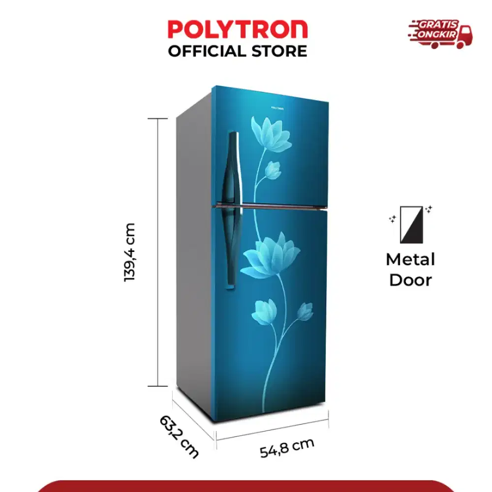 DIJUAL KULKAS POLYTRON
