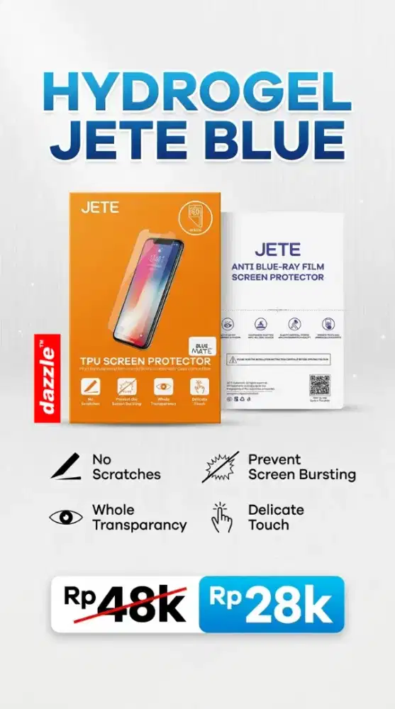 Hydrogel Jete Blue