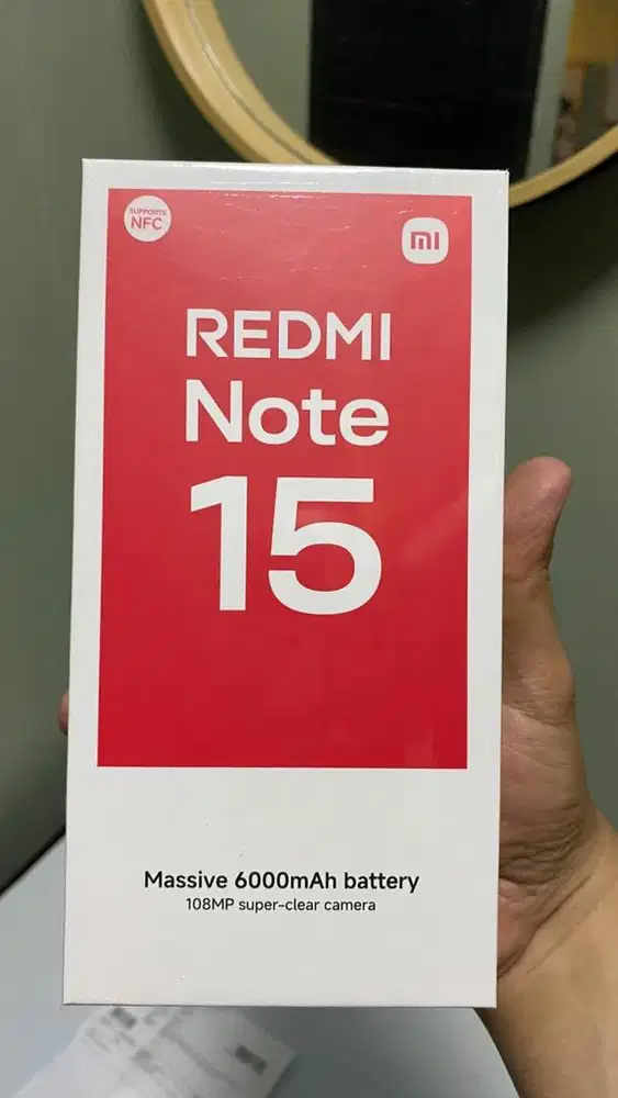 Jual hp new Redmi note 15 (4G)