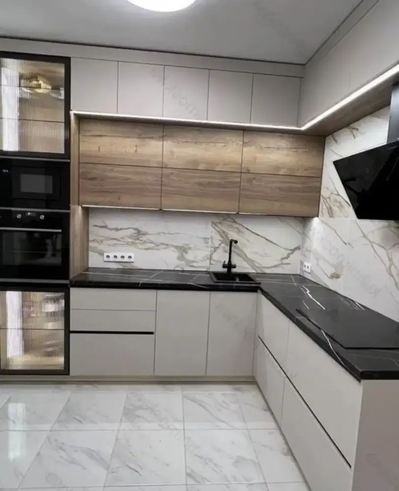 KITCHEN SET MINIMALIS WARDROBE BEDROOM SET BEDROP TV