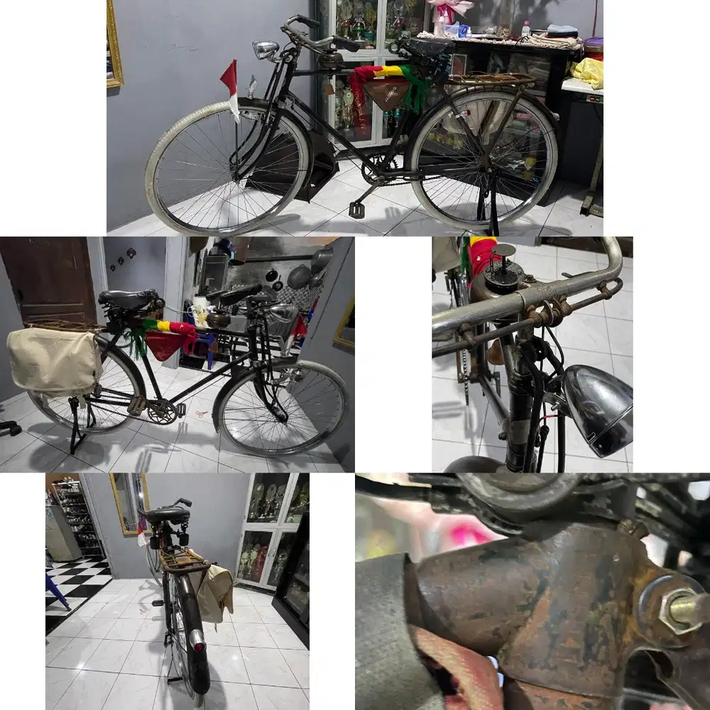 3 sepeda ontel, philip, centaur england, dan phonix