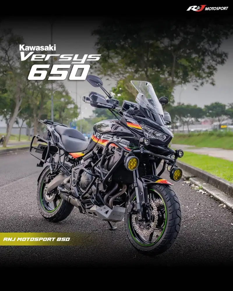 (Full Paper) Kawasaki Versys 650 Nik 2024 Claw Good Condition