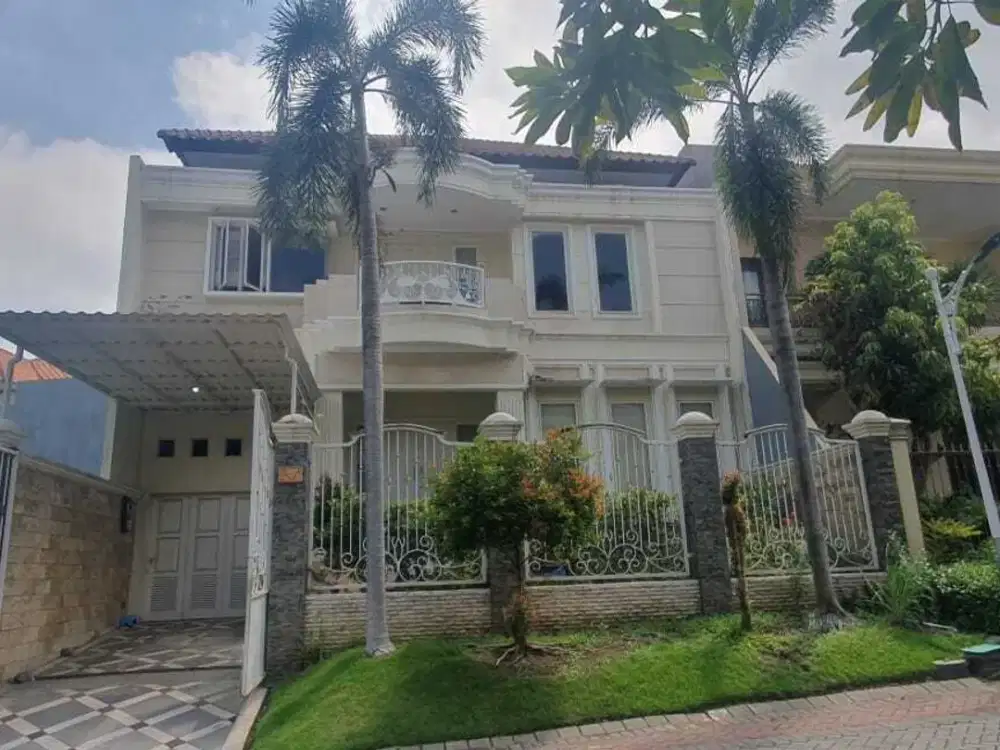 Rumah 2 Lantai Mewah Puri Widya Utama Citraland Surabaya Barat Siap Huni