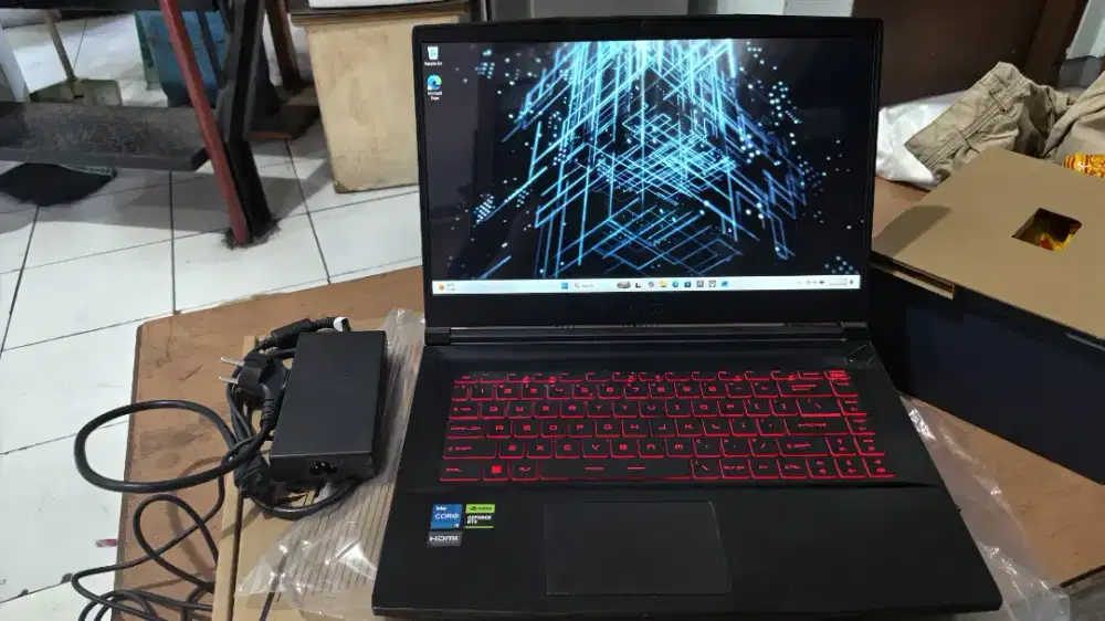 Laptop MSI GF63 Thin | i5 11400H | RTX 3050 R4GB | RAM 16 GB