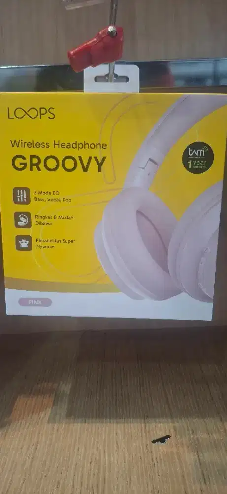 Loops wireless headphone garansi 1tahun