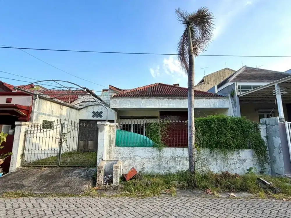 Lebar 10 - Rumah hitung tanah di Panjang Jiwo Permai