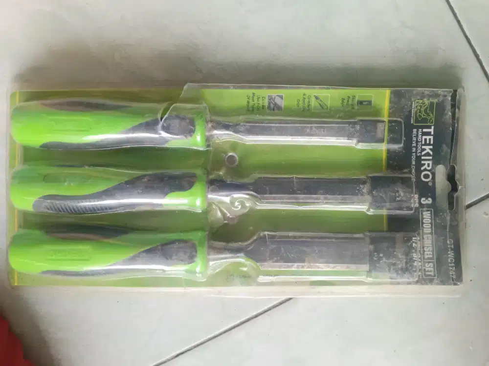TEKIRO Pahat Kayu Set 3 pcs