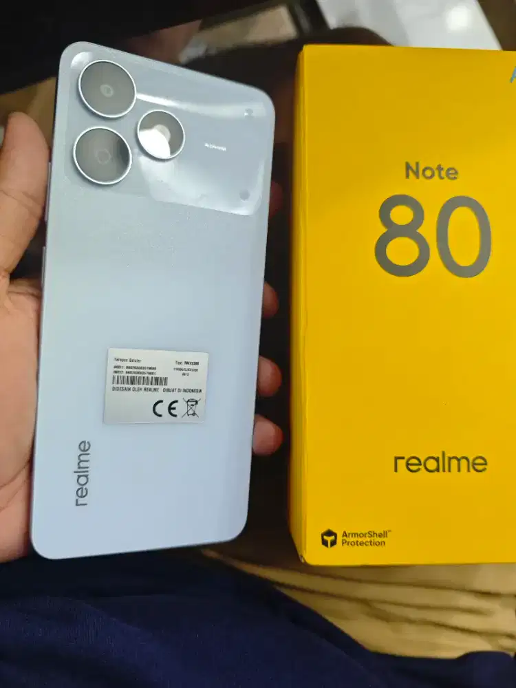 Realme Note 80 4/64 masih baru gk jdi pke buka segel doank bs TT