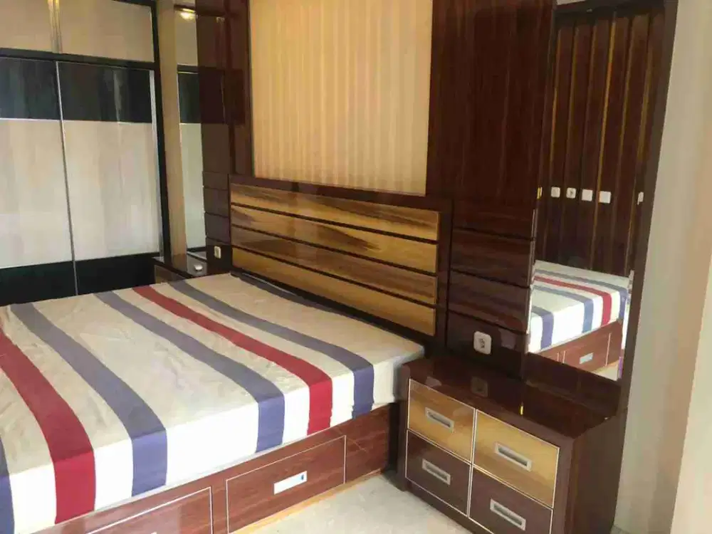 DISEWAKAN APARTEMEN GOLD COAST 1 BEDROOM FURNISH SIAP HUNI
