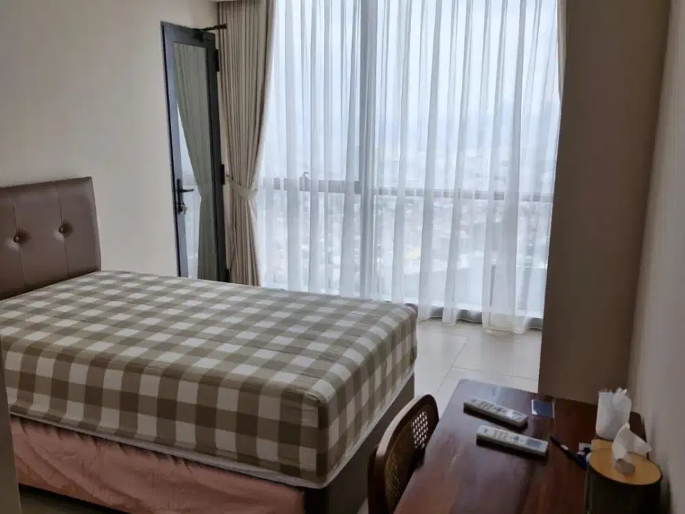 Menara Jakarta Kemayoran Mansion Lagoon Springhill Palace Mediterania 1Br Furnished Jual Butuh Uangg
