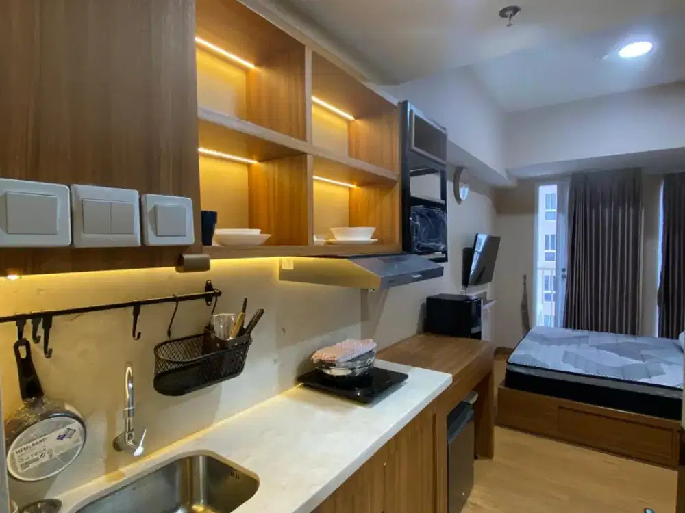 DISEWAKAN APARTEMENT TOKYO RIVERSIDE STUDIO FURNISH PIK2