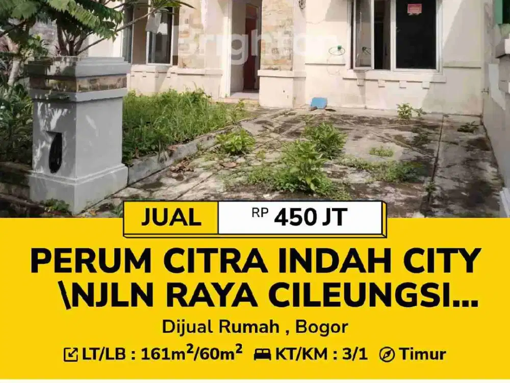 Rumah Citra indag City Real estate LT 161