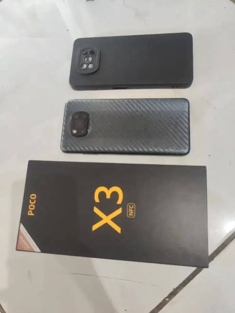 Xiaomi Poco X3 NFC 6/64 Fullset Resmi Mulus