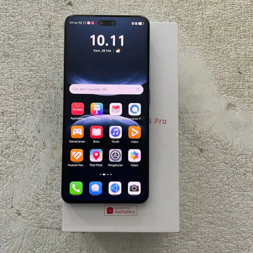 Huawei Nova 14 Pro Warna Crystal Blue 12/512GB
