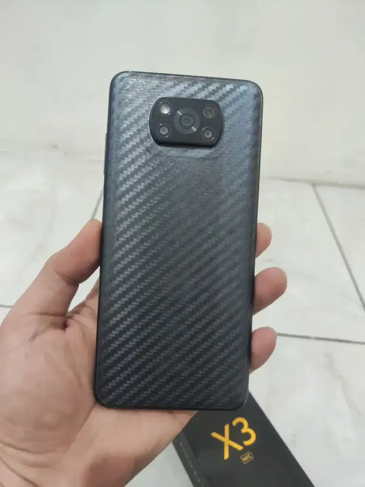 Poco X3 NFC 6/64 Fullset Ori Resmi Mulus Banget