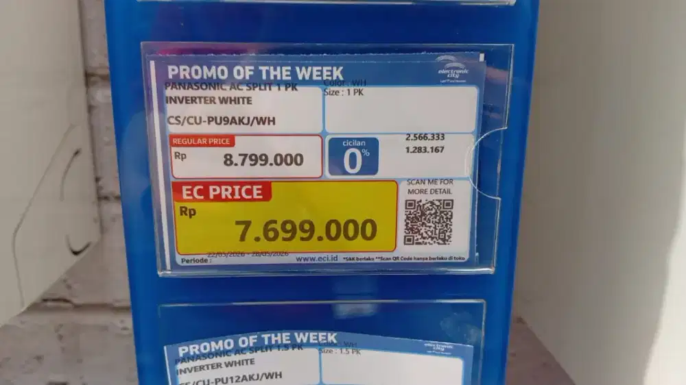 PROMO CICILAN AC
