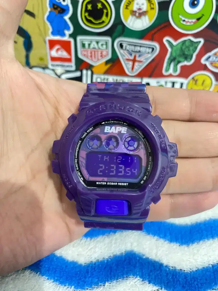 Casio G-Shock DW-6900FS X Bathing Ape Like New