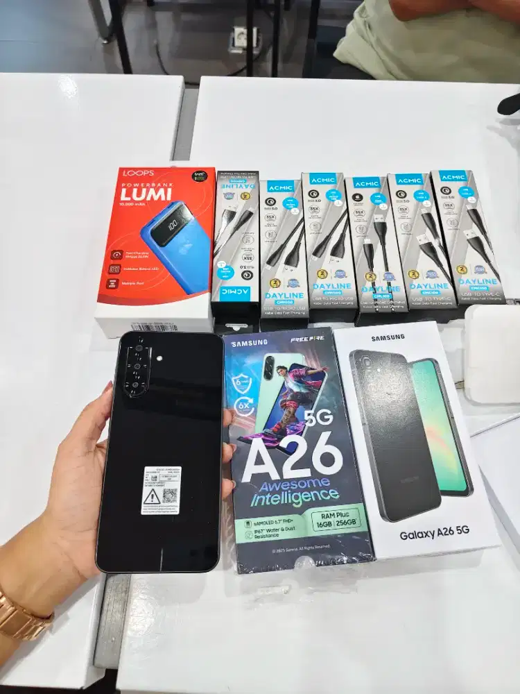 samsung Galaxy A26 5G free powerbank 1000mAh
