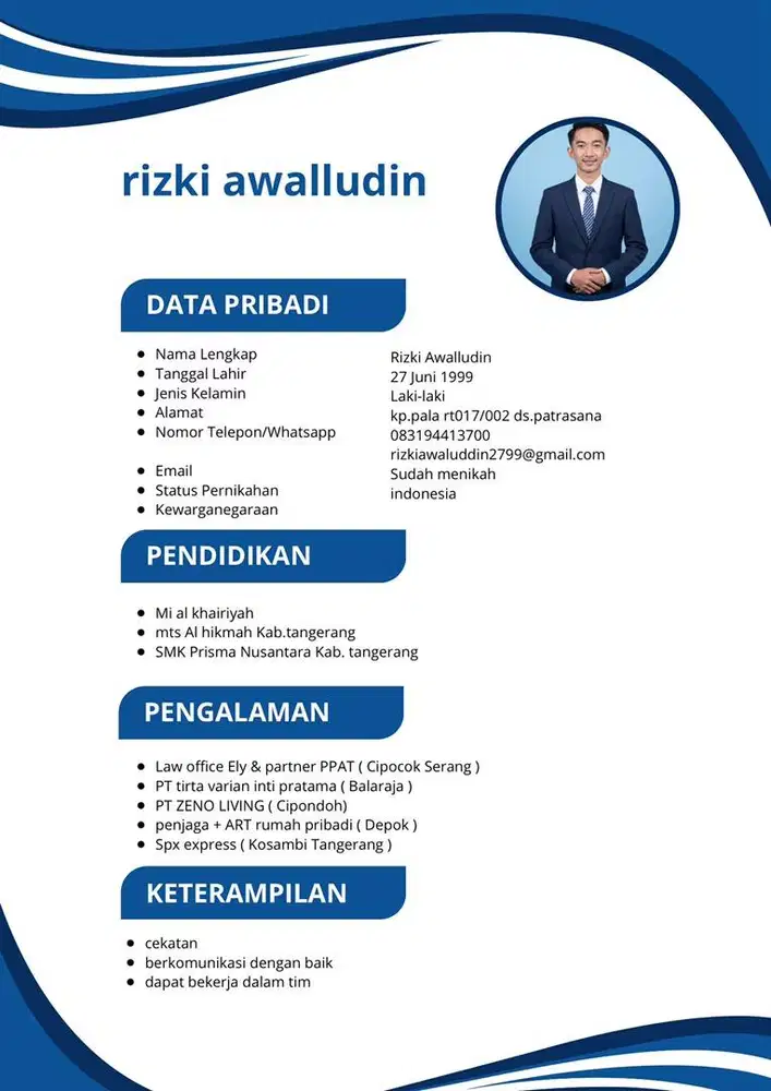 mencari pekerjaan