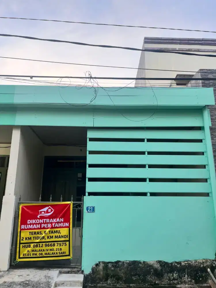 Rumah Kontrakan Per Tahun