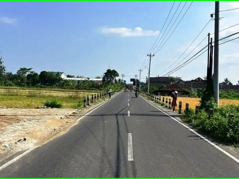 Tanah Dijual Yogyakarta Jl. Sidokarto Sleman Dekat Polsek Godean