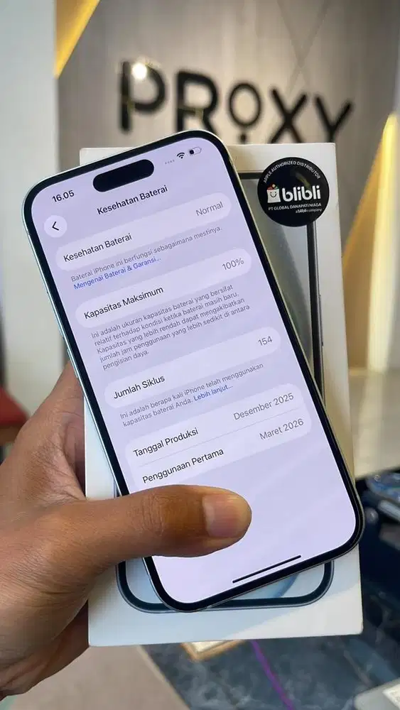 Iphone 15 128gb 2 bulan pakai