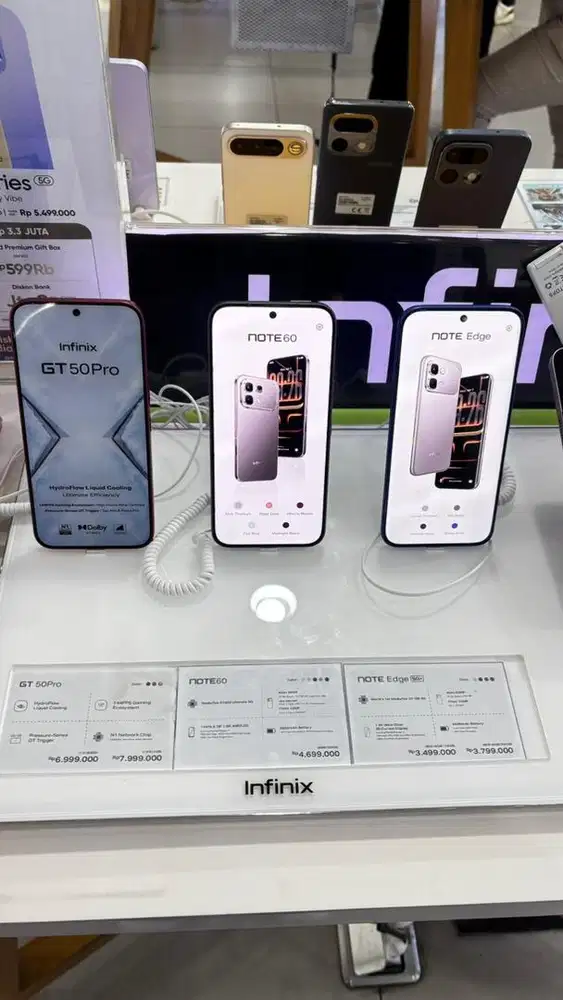 Kredit hp ifinix GT 50 Pro / Infinix Note 60 / Infinix Note Edge