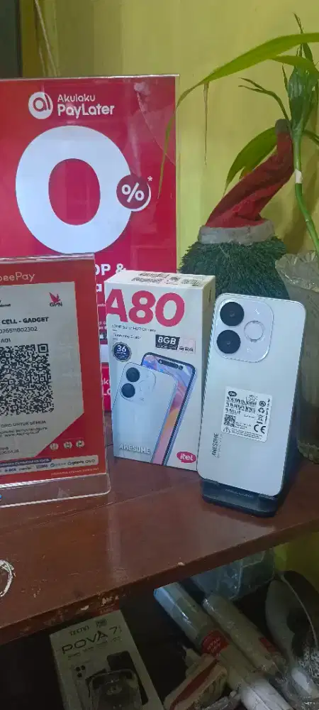 2nd ; Itell A80 4+4/128 4G