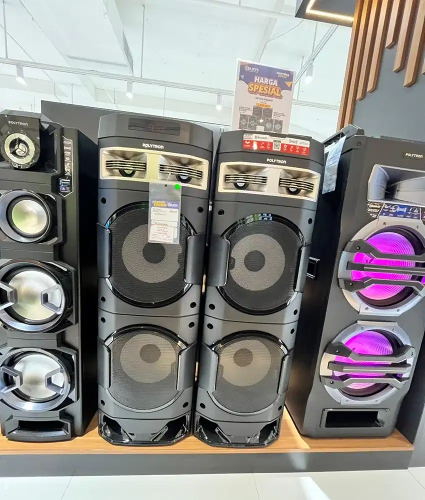 POLYTRON BLUETOOTH SPEAKER AKTIF PAS, BISA CICILAN 0%