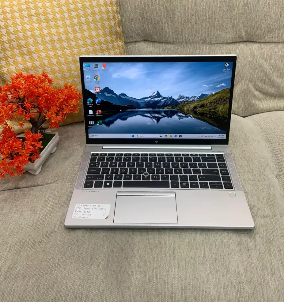 Hp elitebook 845 g8 amd ryzen 5 5650u 16gb 256gb murmer