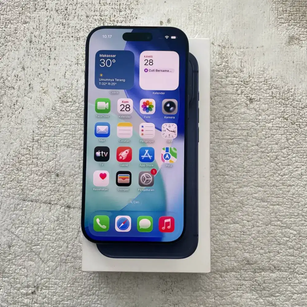 iPhone 17 Pro iBox PA/A Warna Deep Blue 256GB
