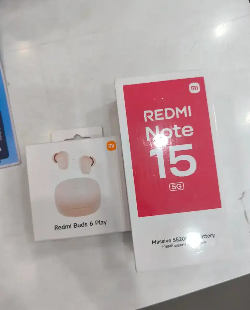 REDMI NOTE 15 5G RAM free Buds 6 play