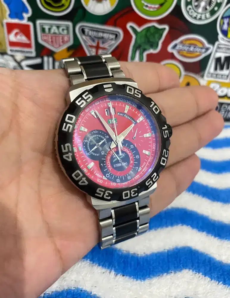 Tag Heuer Formula 1 Kimi Raikkonen Quartz Chronograph Japan