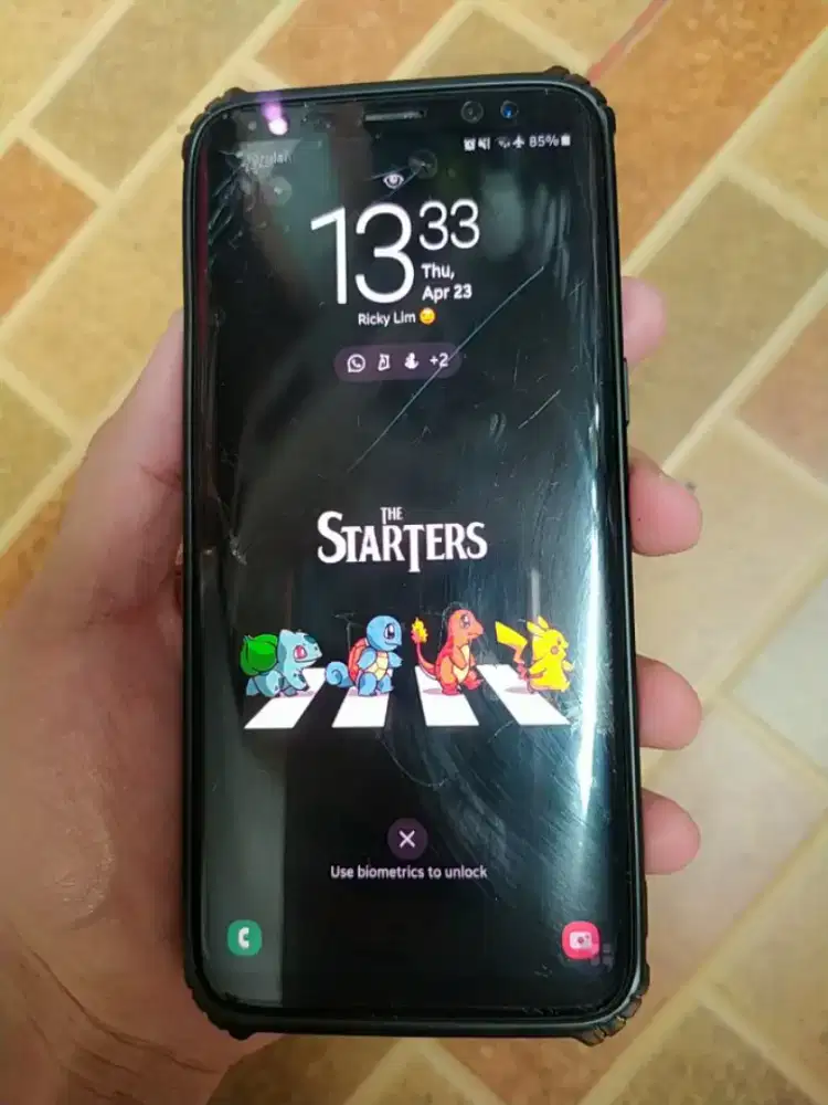 Samsung S8, camera D/B jernih bgt