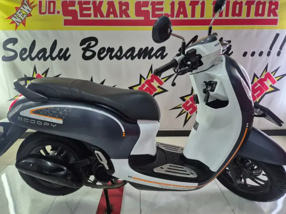 New Scoopy Fation Blue komplit