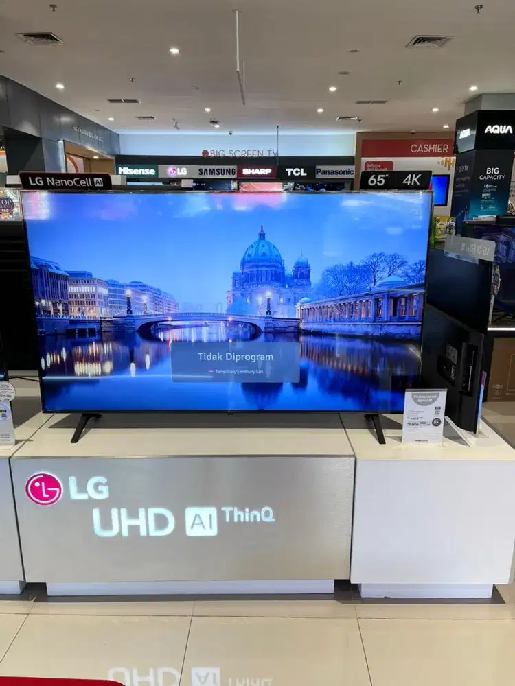 CICILAN TV LG SMART 4K 65 INCH
