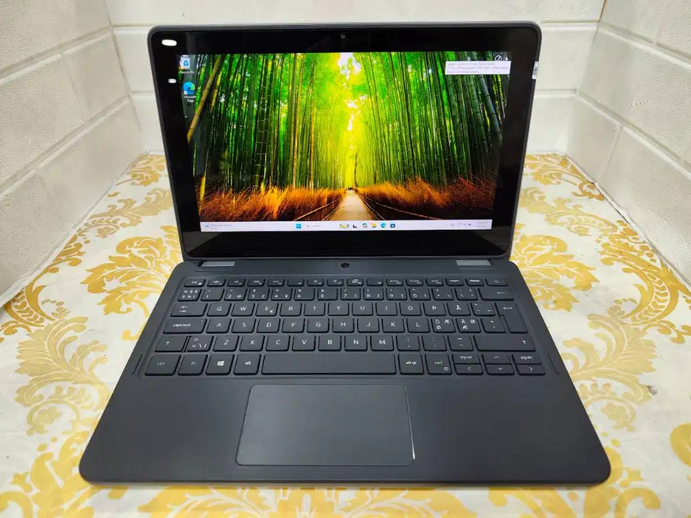 LAPTOP TABLET DELL 3120 INTEL N6000 LAYAR SENTUH WIN11 PRO SIAP PAKAI
