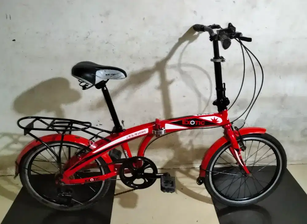 Sepeda lipat ukuran 20 kondisi normal