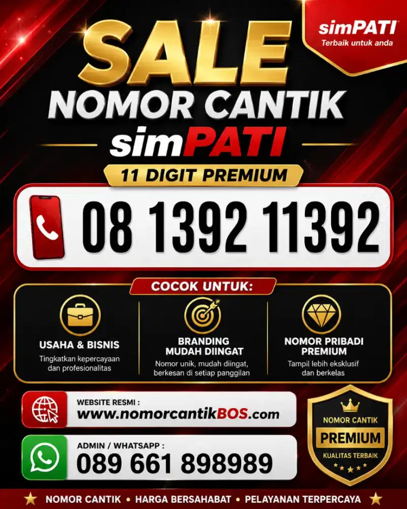 Nomor Cantik simPATI 11 DIGIT DOUBLE ABCD
