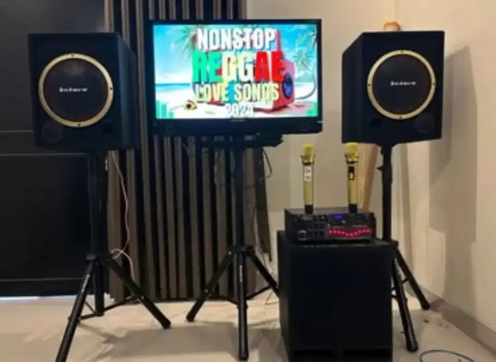 PAKET KARAOKE 1 SET KUMPLIT TINGGAL NYANYI...