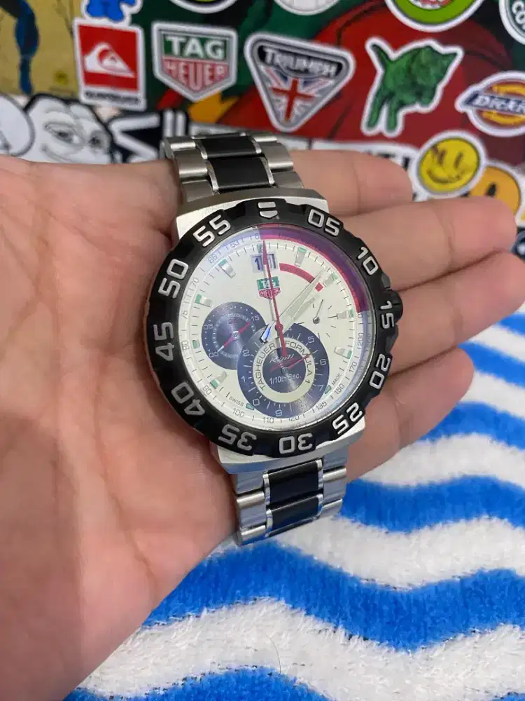 Tag Heuer Formula 1 Kimi Raikkonen Quartz Chronograph Japan Like New